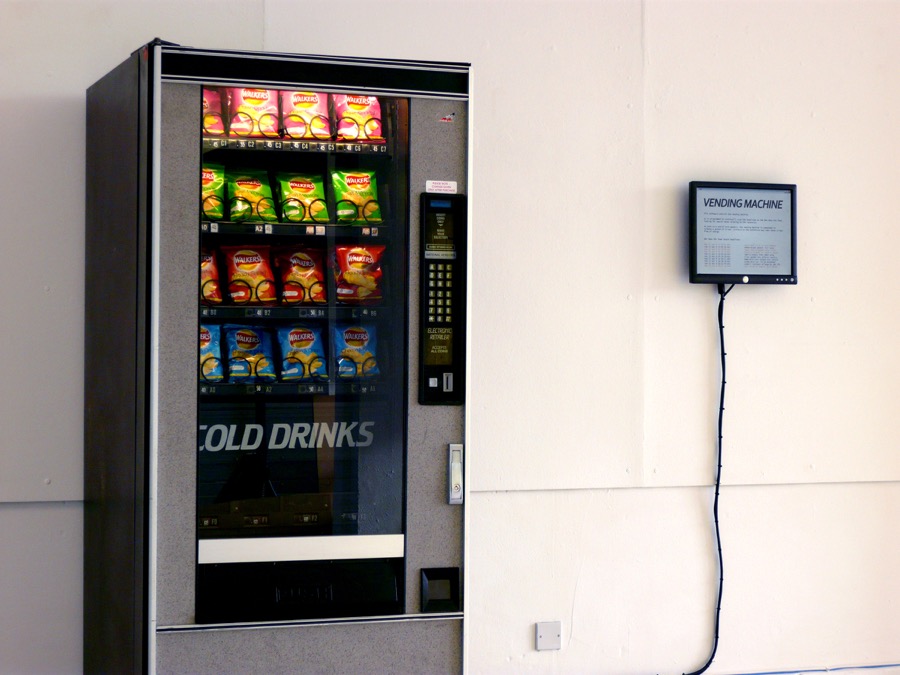 Vending Machine, 2009 © Ellie Harrison